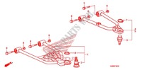 FRONT SUSPENSION ARM for Honda TRX 250 FOURTRAX RECON Standard 2012