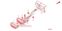 TAILLIGHT (2) for Honda TRX 250 FOURTRAX RECON Standard 2012