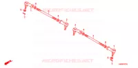 TIE ROD for Honda TRX 250 FOURTRAX RECON Standard 2012
