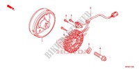 LEFT CRANKCASE COVER   ALTERNATOR (2) for Honda FOURTRAX 420 RANCHER 4X4 Electric Shift 2012