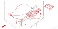 SINGLE SEAT (2) for Honda FOURTRAX 420 RANCHER 4X4 Manual Shift CAMO 2012