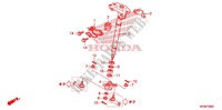 STEERING SHAFT (1) for Honda FOURTRAX 420 RANCHER 4X4 Manual Shift CAMO 2012