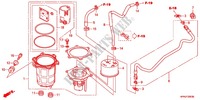 FUEL PUMP for Honda FOURTRAX 420 RANCHER 4X4 Manual Shift RED 2012