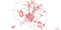 THROTTLE BODY for Honda FOURTRAX 420 RANCHER 4X4 Manual Shift RED 2012