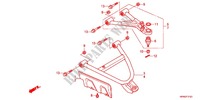 FRONT SUSPENSION ARM (4WD) for Honda FOURTRAX 420 RANCHER 4X4 Manual Shift RED 2012