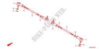 TIE ROD for Honda FOURTRAX 420 RANCHER 4X4 Manual Shift RED 2012