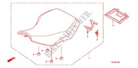 SINGLE SEAT (2) for Honda FOURTRAX 420 RANCHER 4X4 AT PS 2012