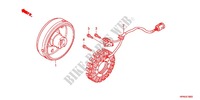 LEFT CRANKCASE COVER   ALTERNATOR (2) for Honda FOURTRAX 420 RANCHER 4X4 Electric Shift RED 2012