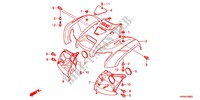 FRONT FENDER for Honda FOURTRAX 420 RANCHER 2X4 BASE 2012