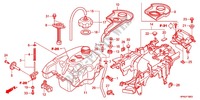 FUEL TANK for Honda FOURTRAX 420 RANCHER 2X4 BASE 2012