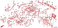 REAR FENDER for Honda FOURTRAX 500 FOREMAN RUBICON Hydrostatic 2012
