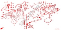 FUEL TANK for Honda FOURTRAX 500 FOREMAN RUBICON Hydrostatic 2012