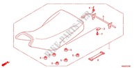 SINGLE SEAT (2) for Honda FOURTRAX 500 FOREMAN RUBICON Hydrostatic 2012