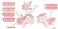 STICKERS for Honda FOURTRAX 500 FOREMAN 4X4 Electric Shift 2012