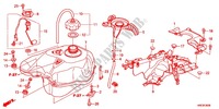 FUEL TANK for Honda FOURTRAX 500 FOREMAN 4X4 Electric Shift 2012
