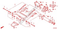 SWINGARM   CHAIN CASE for Honda FOURTRAX 500 FOREMAN 4X4 2012