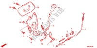 GEAR LEVER for Honda FOURTRAX 420 RANCHER 4X4 PS CAMO 2012