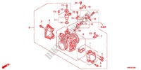 THROTTLE BODY for Honda FOURTRAX 500 FOREMAN 4X4 Power Steering 2012