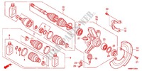 FRONT KNUCKLE for Honda FOURTRAX 680 RINCON 2012
