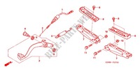 PEDAL for Honda FOURTRAX 680 RINCON 2012