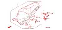 SINGLE SEAT (2) for Honda VFR 1200 F 2012