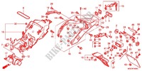 REAR FENDER for Honda VFR 1200 DCT 2012