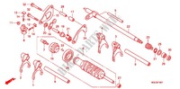 GEARSHIFT DRUM for Honda VFR 1200 DCT 2012