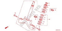 STEERING STEM (WW125EX2C/EX2D/D) for Honda PCX 125 SPECIAL EDITION 2012