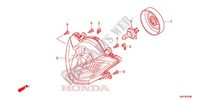 HEADLIGHT for Honda SH 150 2013