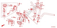 HANDLEBAR   TRIPLE CLAMP   STEERING STEM (CBF1507/M7/M9/MA/MB/MC) for Honda CBF 150 2010