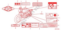 CAUTION LABEL (1) for Honda CB 1100 ABS 2012