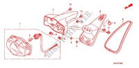 TAILLIGHT (2) for Honda CB 1100 ABS 2012