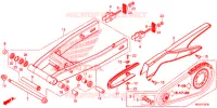 SWINGARM   CHAIN CASE for Honda CB 500 X ABS 2014