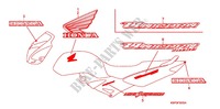 STICKERS (CBF150M9 M7ID,MC0,MLA) for Honda CBF 150 GT, Edicion especial en color naranja y azul 2009