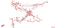 AIR FILTER   VALVE for Honda CB 150 INVICTA, ROJO, PERLA NEGRO 2012