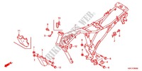 FRAME for Honda CB 150 UNICORN DAZZLER 2012