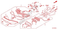 TAILLIGHT (CBF150MB/MC) for Honda CB 150 UNICORN DAZZLER 2012