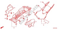 REAR FENDER for Honda CBR 1000 RR FIREBLADE TRICOLORE 2013