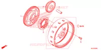 STARTER MOTOR CLUTCH for Honda CBR 500 R ABS NOIRE OU ARGENT 2013