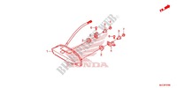 TAILLIGHT (2) for Honda CBR 600 R ABS REPSOL 2013