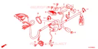 WIRE HARNESS (3) for Honda CB1 125 SPOKED WHEELS 2015