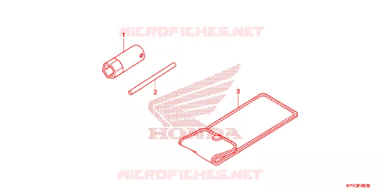 TOOLS - BATTERY BOX Honda MOTO 110 CRF 2013  CRF110FD