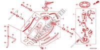 FUEL TANK for Honda CRF 250 L RED 2014