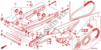 SWINGARM   CHAIN CASE for Honda CRF 250 L 2013