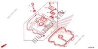 CYLINDER HEAD COVER for Honda CRF 250 L RED 2014