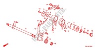 GEARSHIFT DRUM   SHIFT FORK for Honda CRF 50 2011