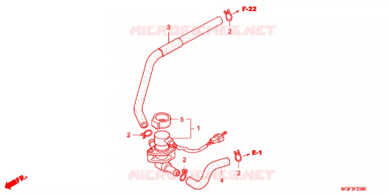 AIR INJECTION VALVE Honda SCOOTER 600 SILVERWING 2011  FJS600DB