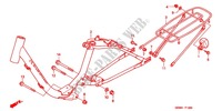 FRAME for Honda RACOON color NH446M 2000