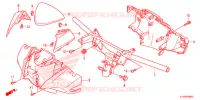 HANDLEBAR   COWL for Honda SH 300 ABS 2013