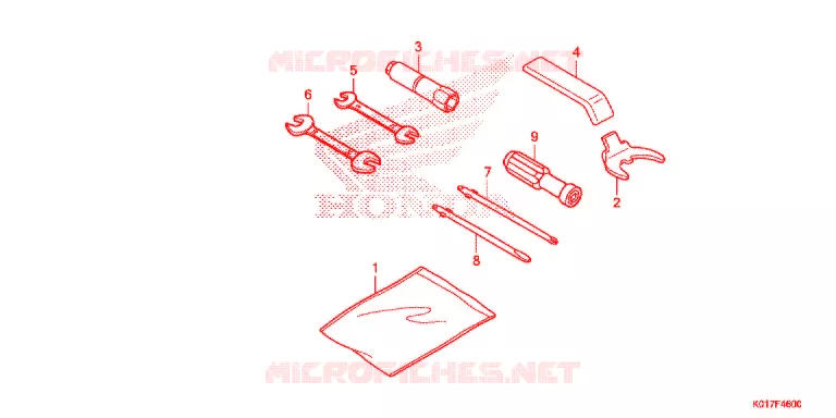 TOOLS - BATTERY BOX Honda SCOOTER 150 SH 2013  SH150AD